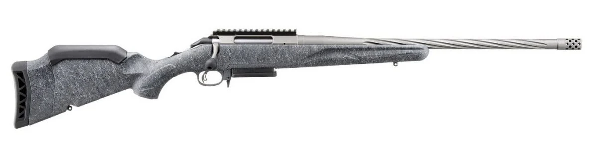 Ruger American Generation II Threaded .308 Win Gun Metal Gray Cerakote Rifle